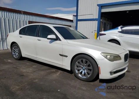 2010 BMW 750 I из США, поврежденный, VIN WBAKA8C51ACY36036